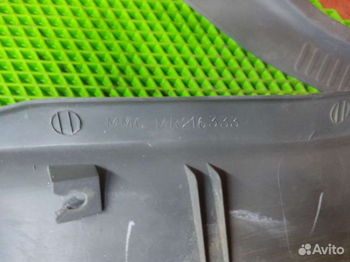 Декоративные накладки порога mitsubishi galant 8