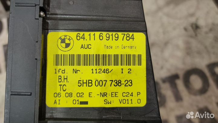 Панель управления климатом BMW E46 compact