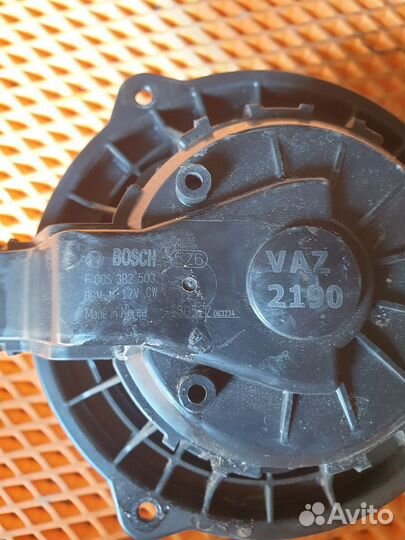 Моторчик отопителя ваз (LADA) Granta