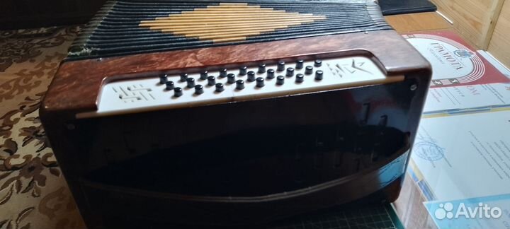 Гармонь СССР чайка 2