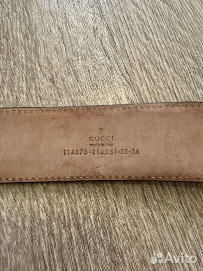 Gucci Ремень GG Monogram