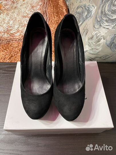 Туфли женские 38 размер натуральная замша