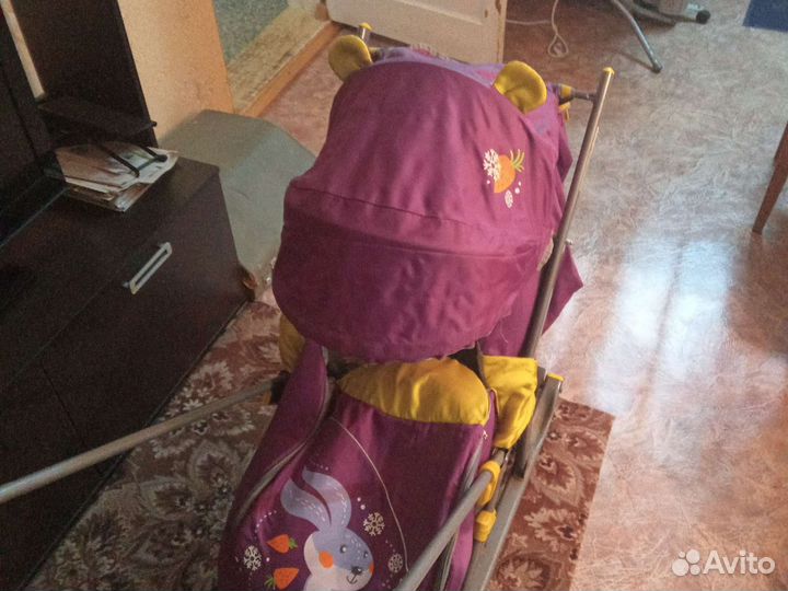 Коляска санки