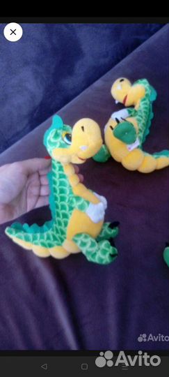 Дракон игрушка мягкая