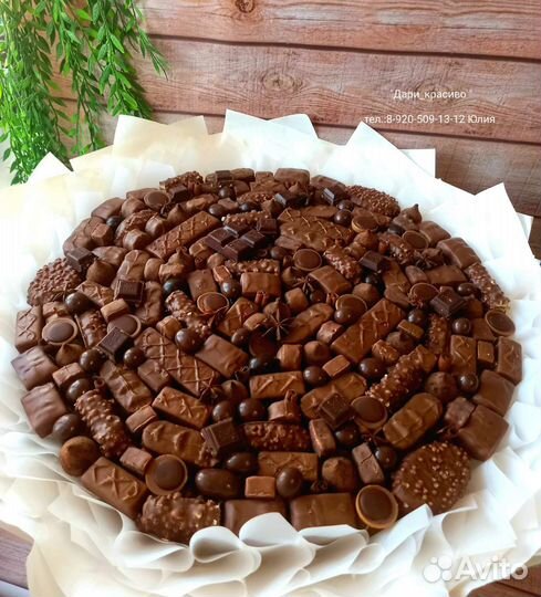 Букет из конфет. Съедобные букеты