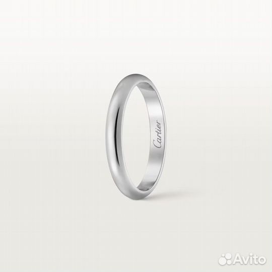 Юв. изделие Cartier 1895 wedding band B4012500 + подарок 1 год гарантии