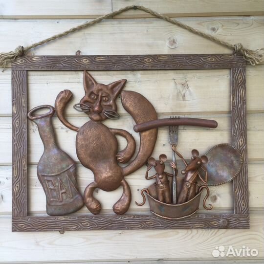 Стальные картины, кованные панно