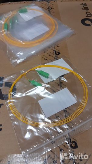 Пигтейл SC APC, SM, 0,9 мм, 1.5 м