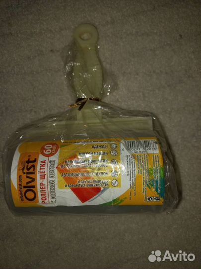 Роллер щётка с липкой лентой