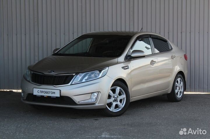 Kia Rio 1.4 МТ, 2015, 153 077 км