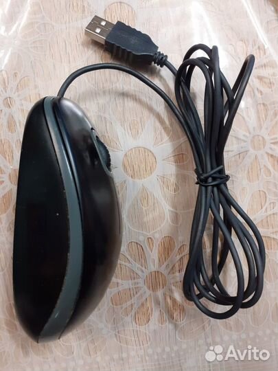 Проводная мышь Logitech N231 USB Optical Mouse