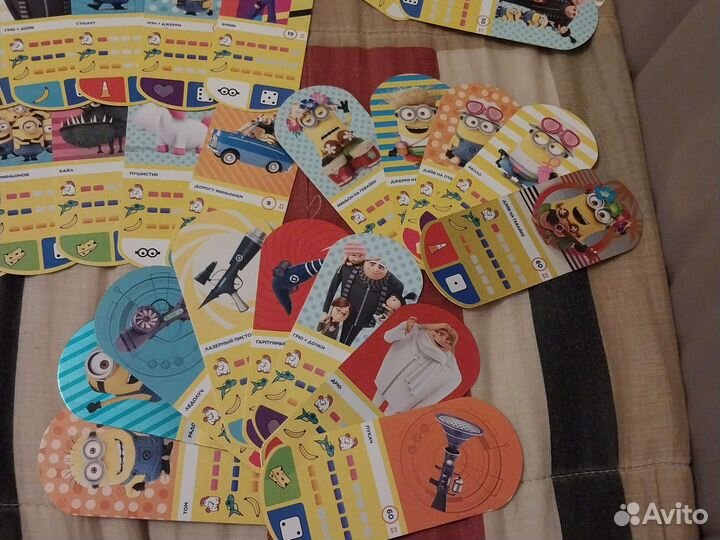 Карточки Гадкий я миньоны