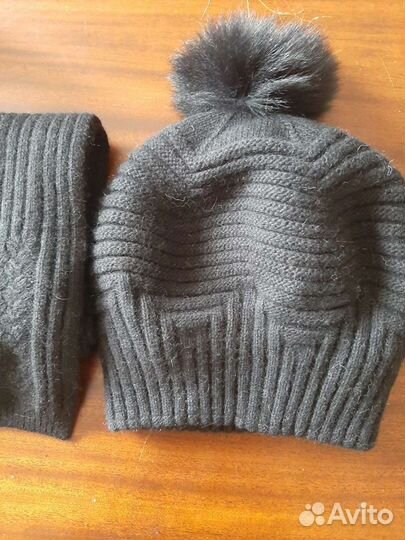 Шапка женская-черная,новая