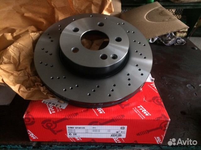 Диски тормозные Mercedes TRW W204/W212 Перфор