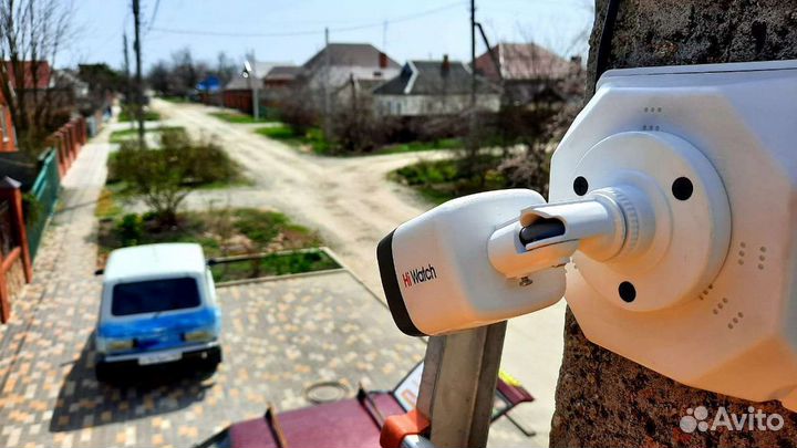 Камеры наблюдения на объекте