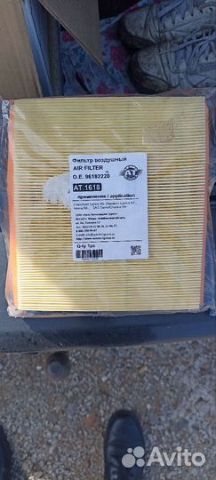 Воздушный фильтр ланос