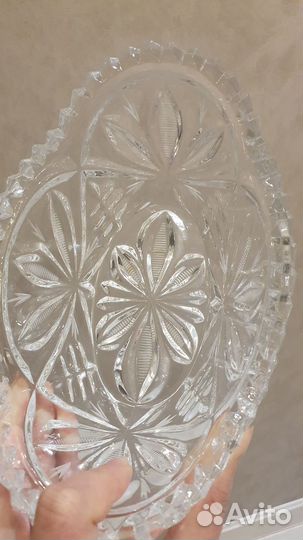 Ваза хрустальная СССР