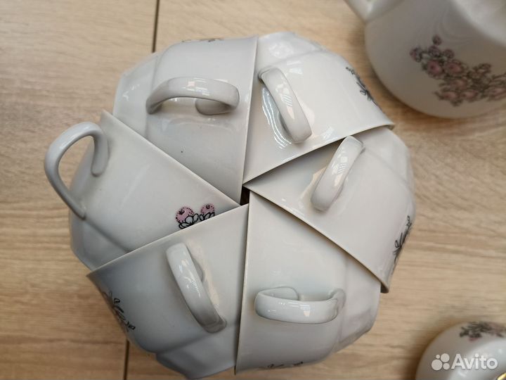 Сервиз чайный рижский фарфор