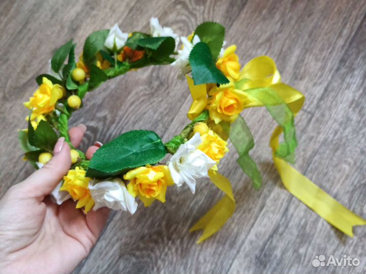 Венок- ободок, заколки