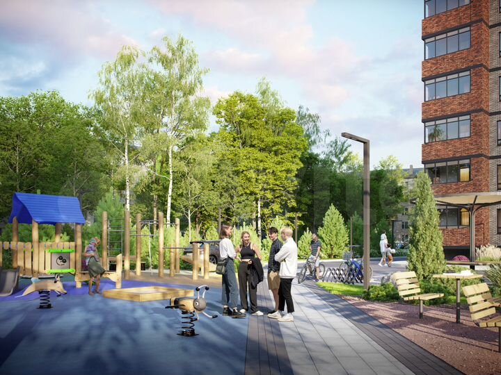 1-к. квартира, 45,6 м², 9/9 эт.