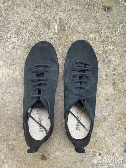 Замшевые ботиночки geox