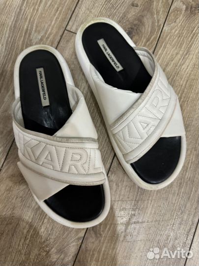 Шлепки karl lagerfeld