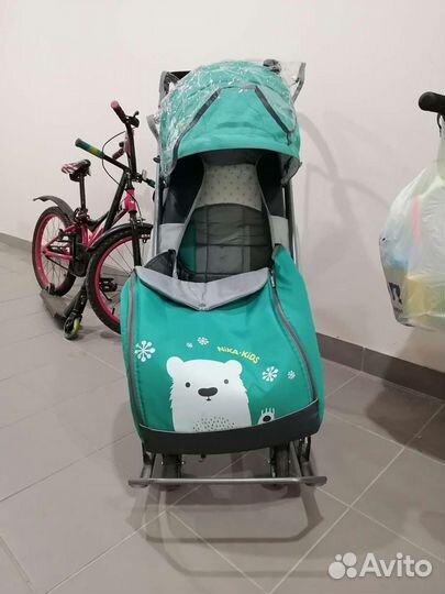 Коляска санки