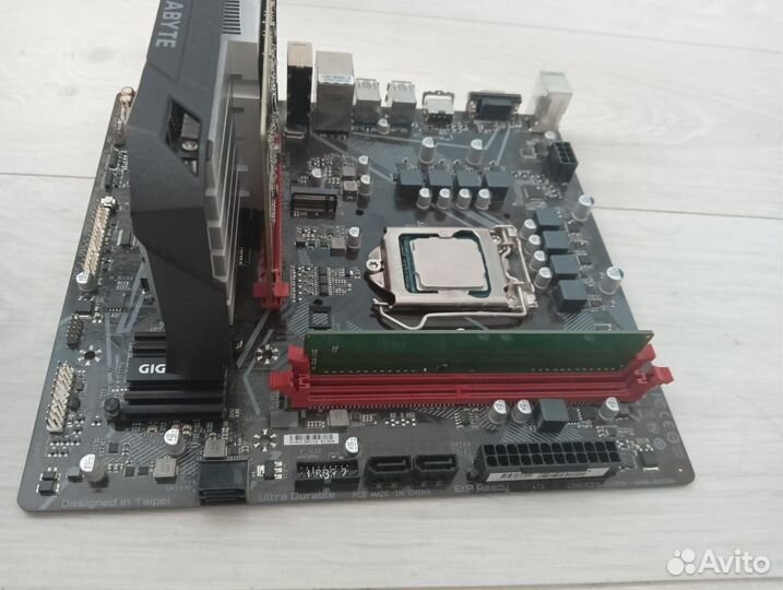 Комплект пк (LGA 1200, GTX 1650, I3-10100F, 8 RAM)