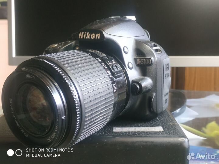 Зеркальный фотоаппарат nikon D3100- bodу