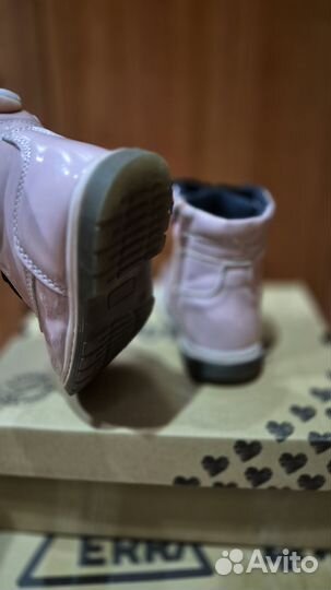 Ботинки демисезонные для девочки, 25 размер