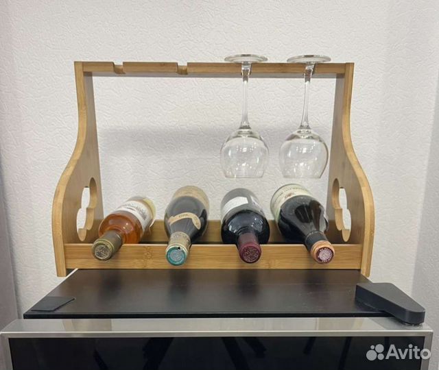 Подставка для бутылок вина и бокалов