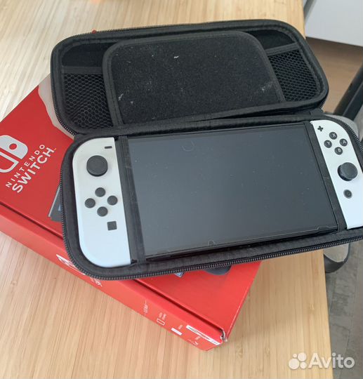 Nintendo Switch oled с играми, без прошивки