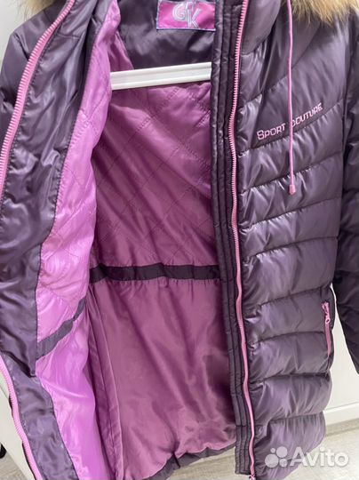 Пуховик для девочки GnK