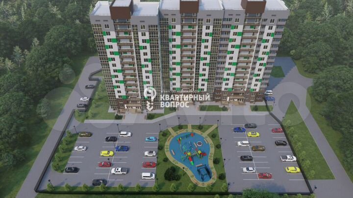 1-к. квартира, 45,2 м², 7/15 эт.