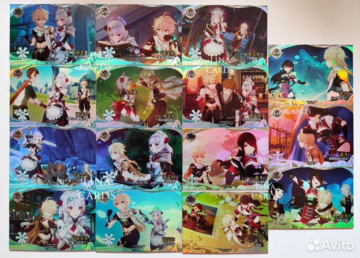 Коллекционные карточки геншин свиданки