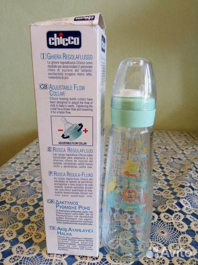 Бутылочка Chicco 4+