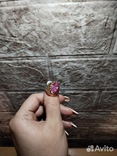 Золотой перстень женская СССР