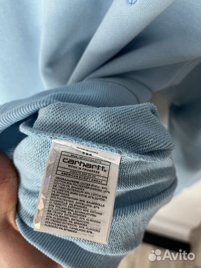 Свитшот Carhartt голубой