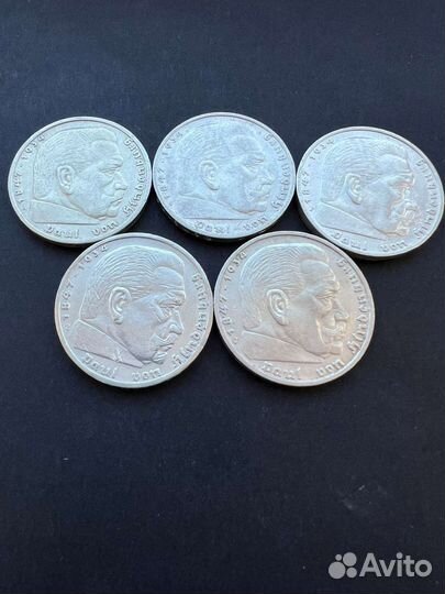 Серебряный 5марок