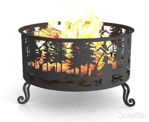 Костровая чаша 72 см Рыбак