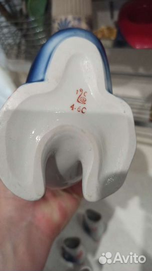 Штоф графин фарфор 