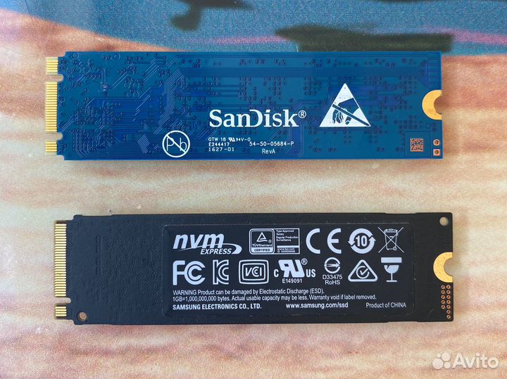 SSD диски 128-500gb