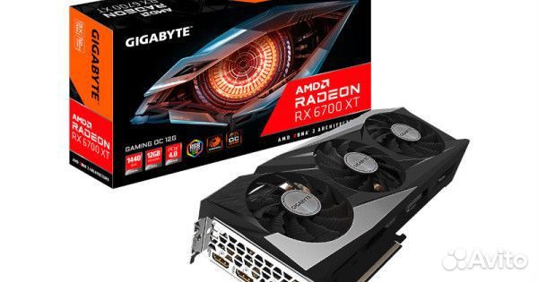 Видеокарта Gigabyte RX 6700 XT гарантия днс