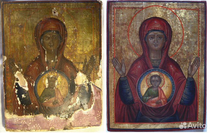 Реставрация икон