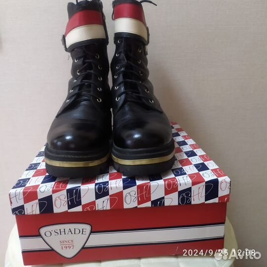 Ботинки женские зимние 40 размер кожа натуральная