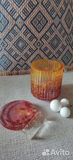 Кашпо шкатулка баночка ёмкость под мелочи