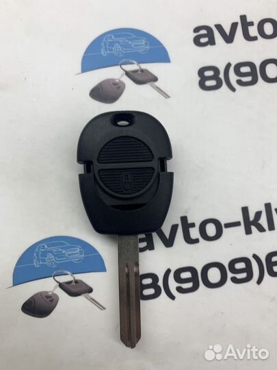 Корпус ключа Ниссан Альмера (ключ Nissan Almera)