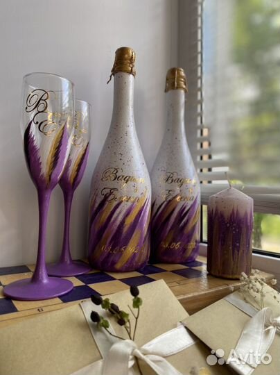 Свадебные аксессуары на стол