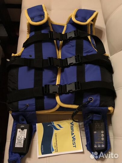 Вибро дренажный жилет Vibra Vest