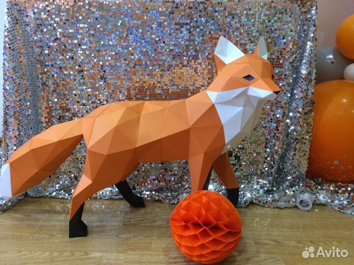 День Рождения в стиле лисичка,6 лет